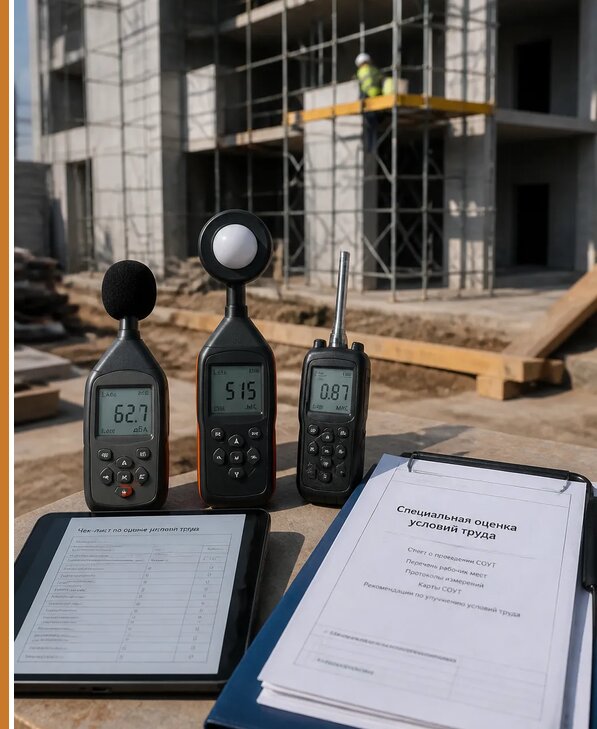 СОУТ в строительных организациях в Юбилейном от 5512 р. | Авеста ОТиПБ